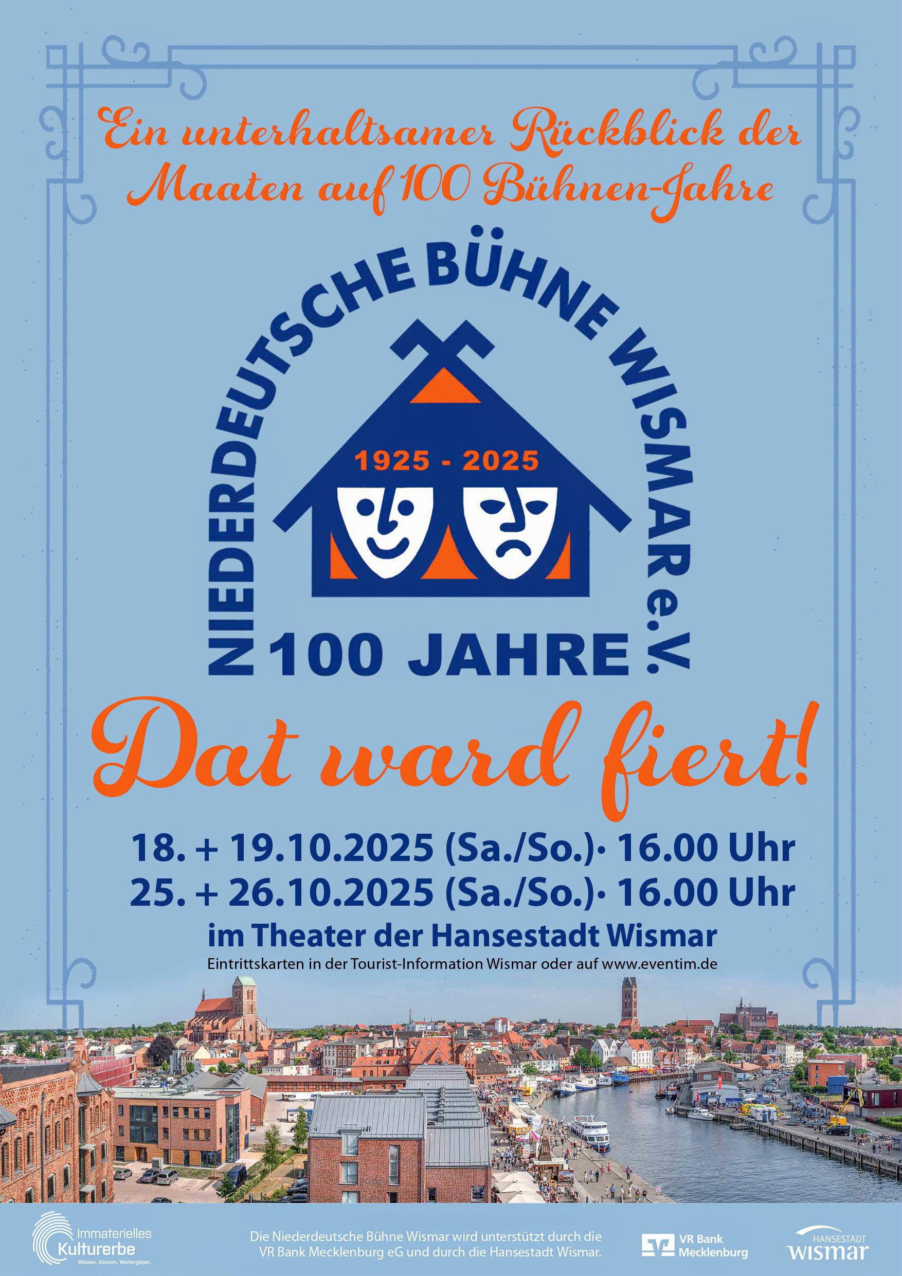 Plakat 100 Jahre NDB